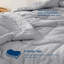 Housse de couette en duvet synthétique Bed Ultra - édredon toutes saisons avec 4 onglets gris ultra doux, prélavé-105552397-114394787