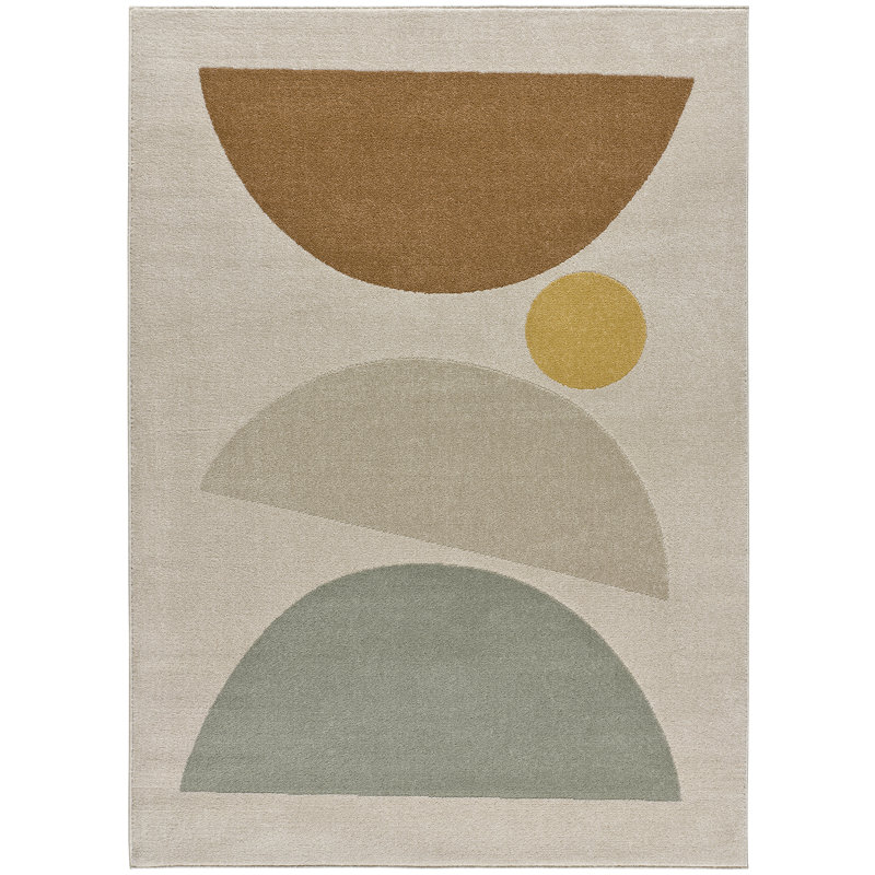 Geometric Area Rug, Rectangle 160 x 230cm