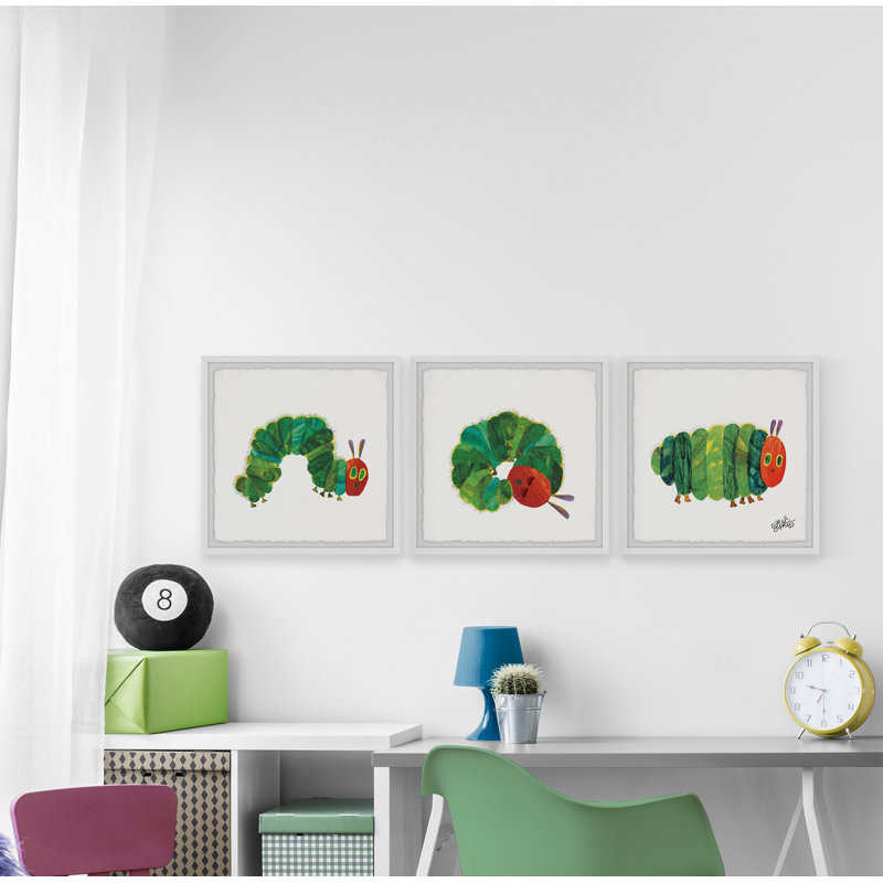 Rousseau - 3 Piece Single Picture Frame Print Set, 45cm H x 137cm W