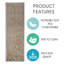 Tapis d'escalier Gaviota 9 po x 28 po-1844846578
