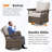 5 Piece Rattan Sofa Seating Group With Cushions-543535807