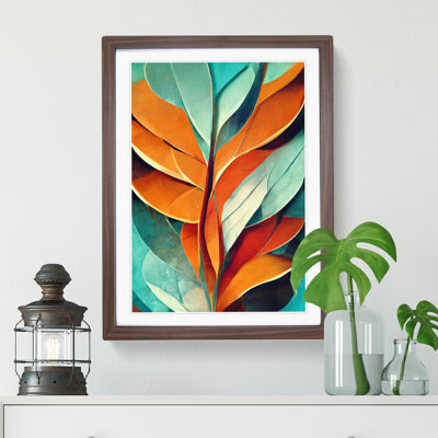 Abstract Leaf Art No.5 - Print