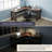 Lavish Home L-Shaped Computer Desk with X-Pattern Legs, Dark Gray-1678561769