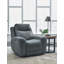 Fauteuil inclinable électrique standard en cuir 42 po de large