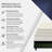 Shelly 2" Medium Density Foam Mattress Topper for Orthopedic Support, Breathable Premium Bed Pads-738565403
