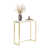 Gold Chrome / Levanto Marble