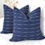 Coussin décoratif rayé, coussin en coton avec rayures tissées-599769931-599769925-542268638