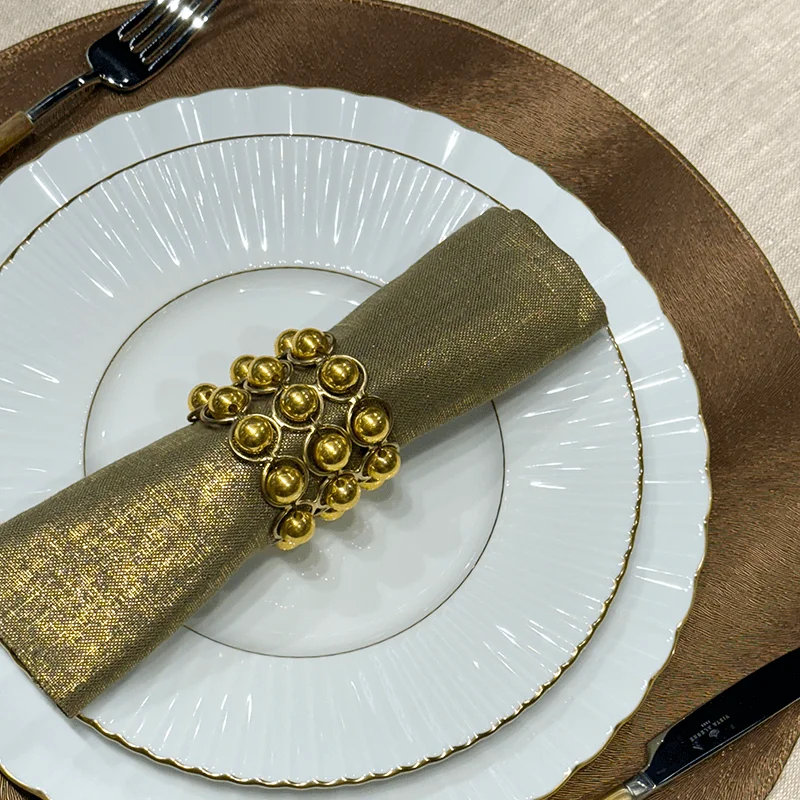 Glam Napkin Rings
