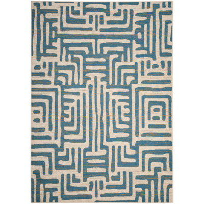 Tapis géométrique Allenby Performance