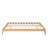 Solid Dry Bamboo Wood Platform Bed-1532626552