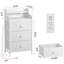 Sereena 3 Drawer Bedside Table-575349105