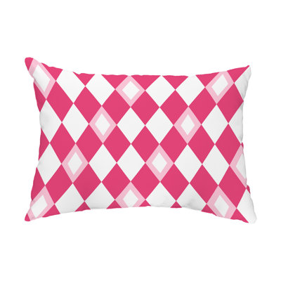 Housse et insert de coussin rectangulaire intérieur / extérieur Harlequin
