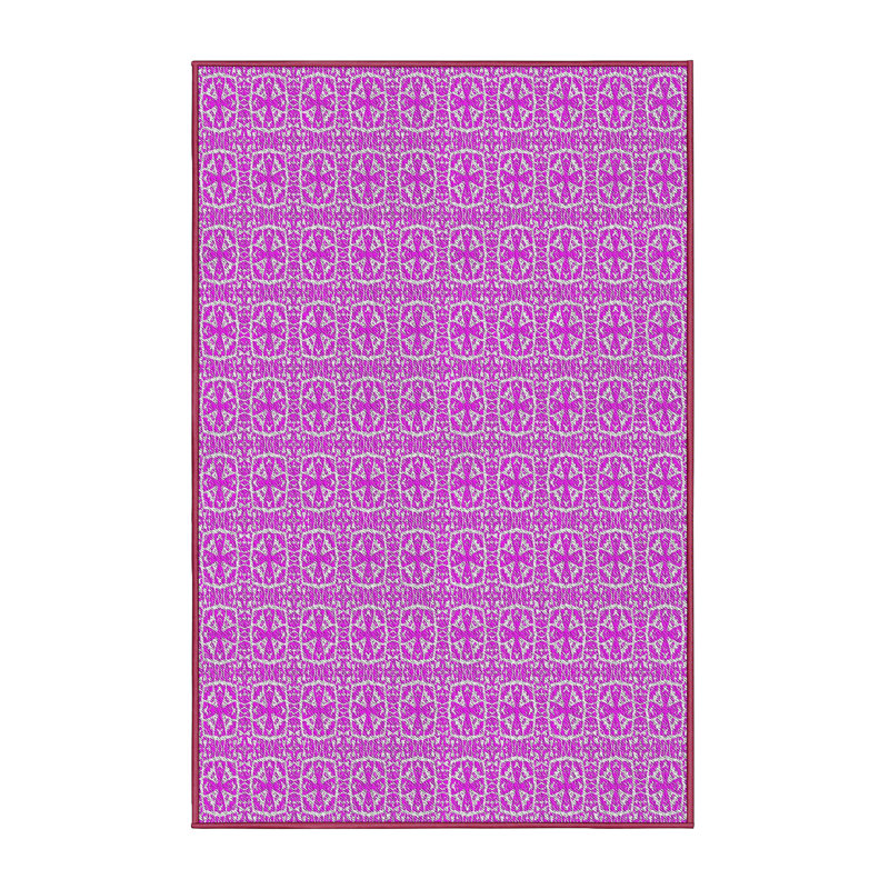 Tapis violet, Rectangle 5 pi x 7 pi