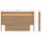Gael Queen Size Headboard with Integrated Lighting-1004450243