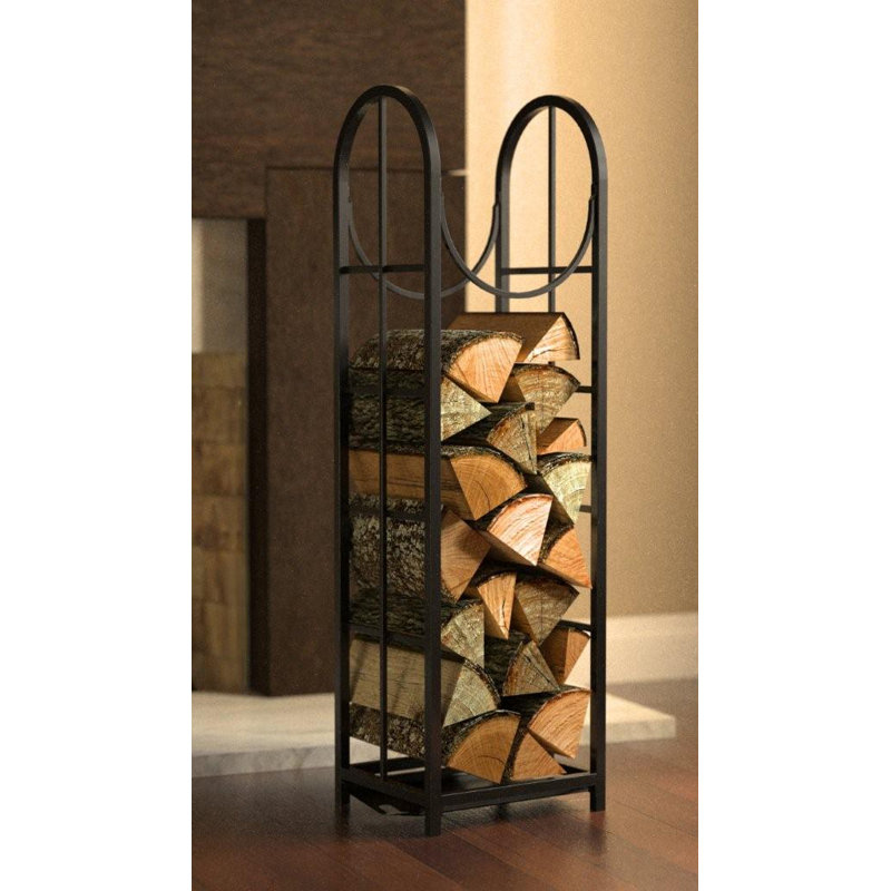 33cm W Metal Log Rack