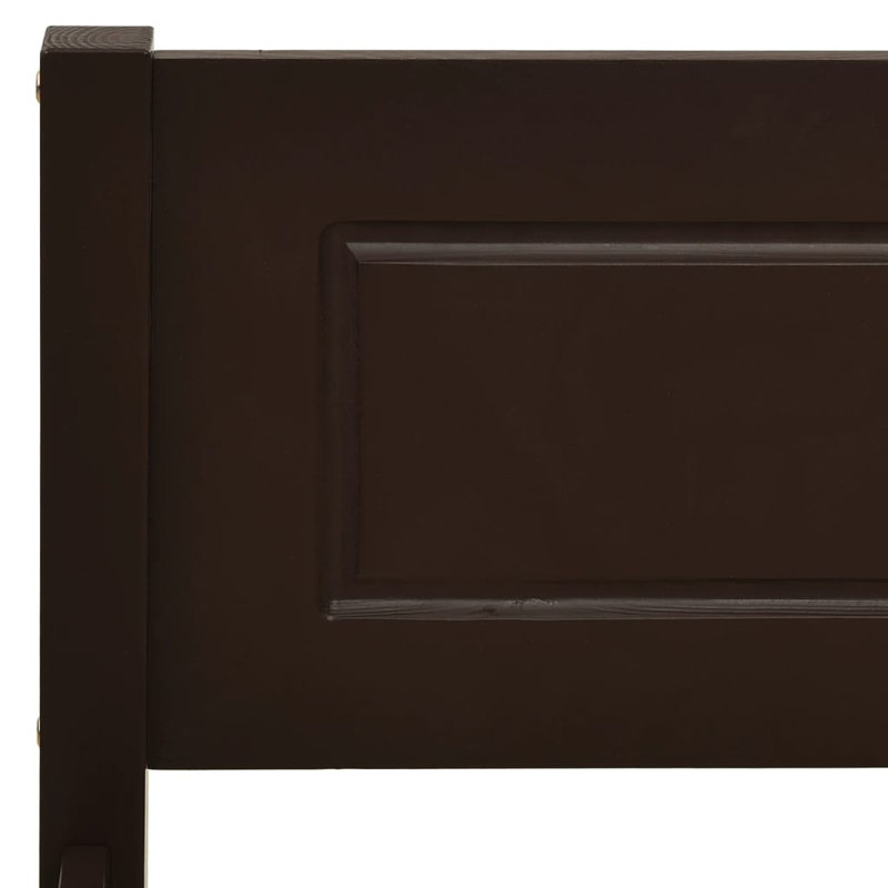 Galilhai Solid Wood Bed, brown, 180 x 200 cm