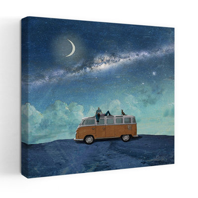 Stargazing, paysage abstrait contemporain, art naturel