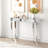 Aadan 120cm Glass Console Table