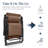 Oversized Padded Zero Gravity Chair-1025094982