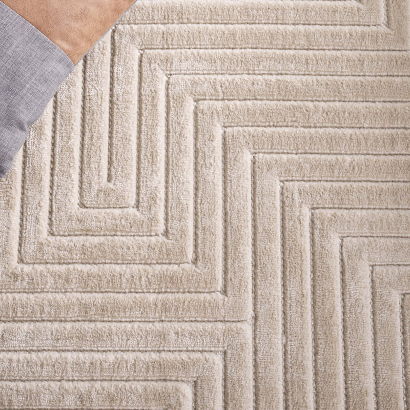 Lauralei Performance Solid Color Rug, Rectangle 5'3" x 7'6"