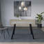 Metal Base Dining Table-1541722339