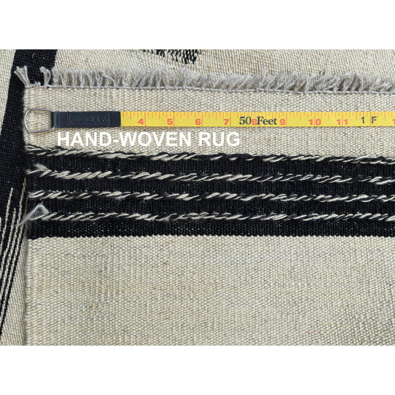 Tapis tissé à la main 8 pi 2 po x 10 pi en laine tissée à la main style kilim B4DDA44D3C264842B0FD4D1FD1BD6F87