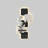 Black,White Square Sandstone Wall art-2043023768-2043023783