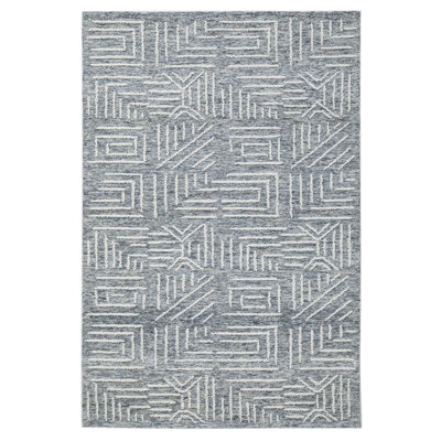 Hand Tufted Wool Tangle Rug