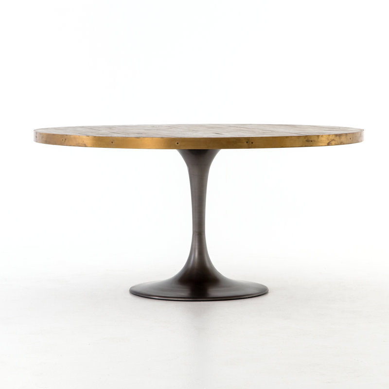 Table de salle à manger Kerey, Brun