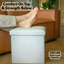  Repose-pieds avec rangement Go-Poufs Knock-Down 15 po x 15 po x 15 po |-109102734