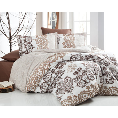 Cotton Damask Comforter
