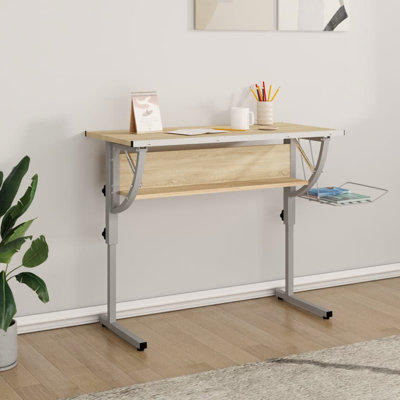 Arven Metal Base Writing Desk