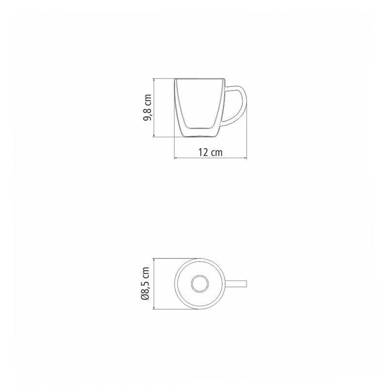 Glass Coffee Mug
