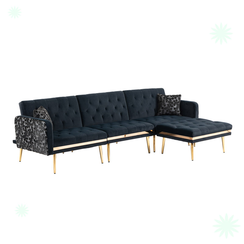Velvet Sectional