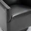 Fauteuil demi-tonneau pivotant en simili cuir Hall-687271567