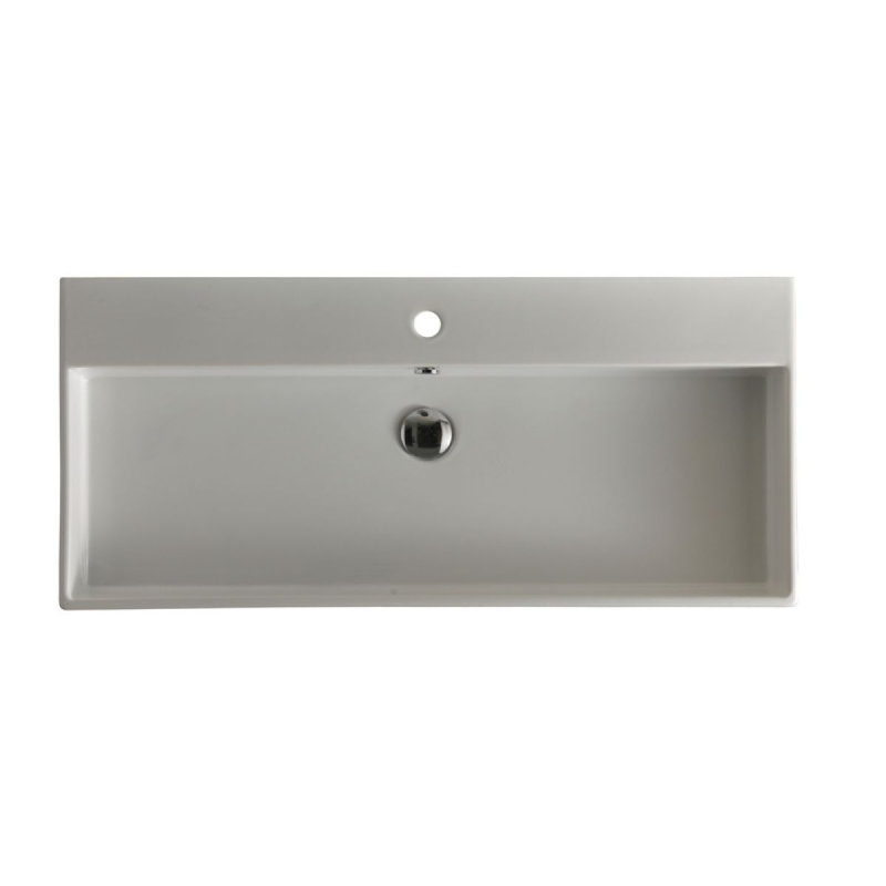 Unlimited 39.7'' L Bathroom Sink, Single Hole