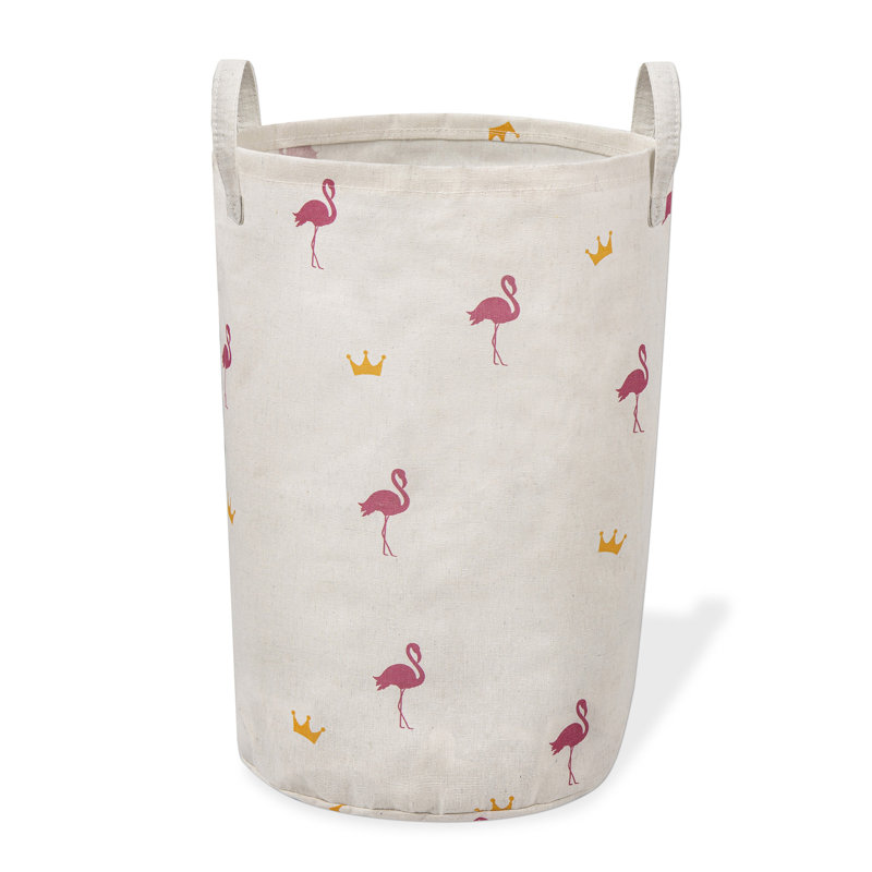 Panier à linge Flamingo