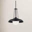 Luminaire suspendu en forme de dôme à 1 lumière Exton-567730938