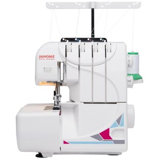 Lumina Point Serger Sewing Machine, Strong 2/3/4 Serger Thread Capability,  Sewing Machine for Adults, Metal Frame Overlocker Sewing Machine, Ideal for