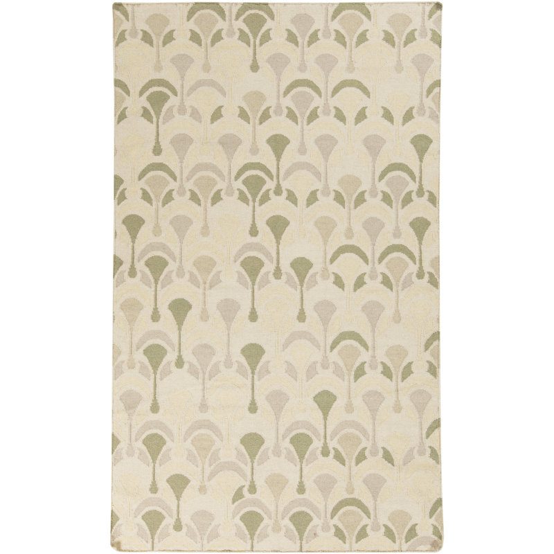 Voyages Wool Abstract Indoor Rug, Rectangle 3'6" x 5'6"