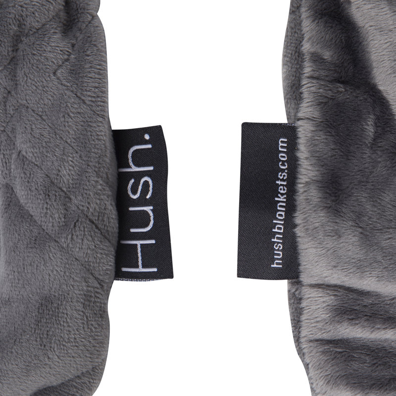 Weighted Throw Blanket, 90" W x 90" L, 35lbs, Gray