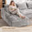 103" Boneless Compressed Sectional Couch No Assembly Required With Pillows-61106479-62584985