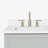 Hamlet 43 " W Freestanding Standard Free Standing 1 Single Vanity Bathroom Vanity With White Quartz Top-138335131-138335130-94350838