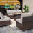 Lekeysha 13 Piece Sofa Seating Group with Fire fit table-1665212891