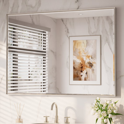Areiona Beveled Bathroom Accent Vanity Mirror