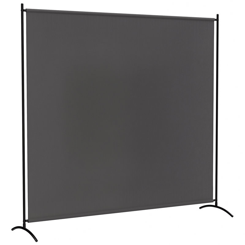 Écran d'intimité à panneau unique, cloison UV30 +, Gris