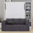 Murphy Bed Wall Bed With Sofa,With Shelves