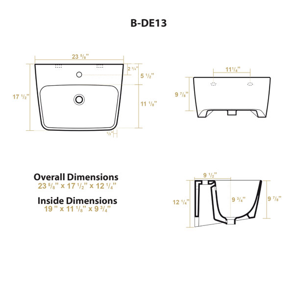 Dimensions du produit