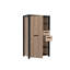 Deveau 1 Door Manufactured Wood Wardrobe