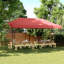 Vidaxl Foldable Tent Pop-Up With 4 Side Walls Outdoor Party Tent Garden Gazebo-125169155-125169159